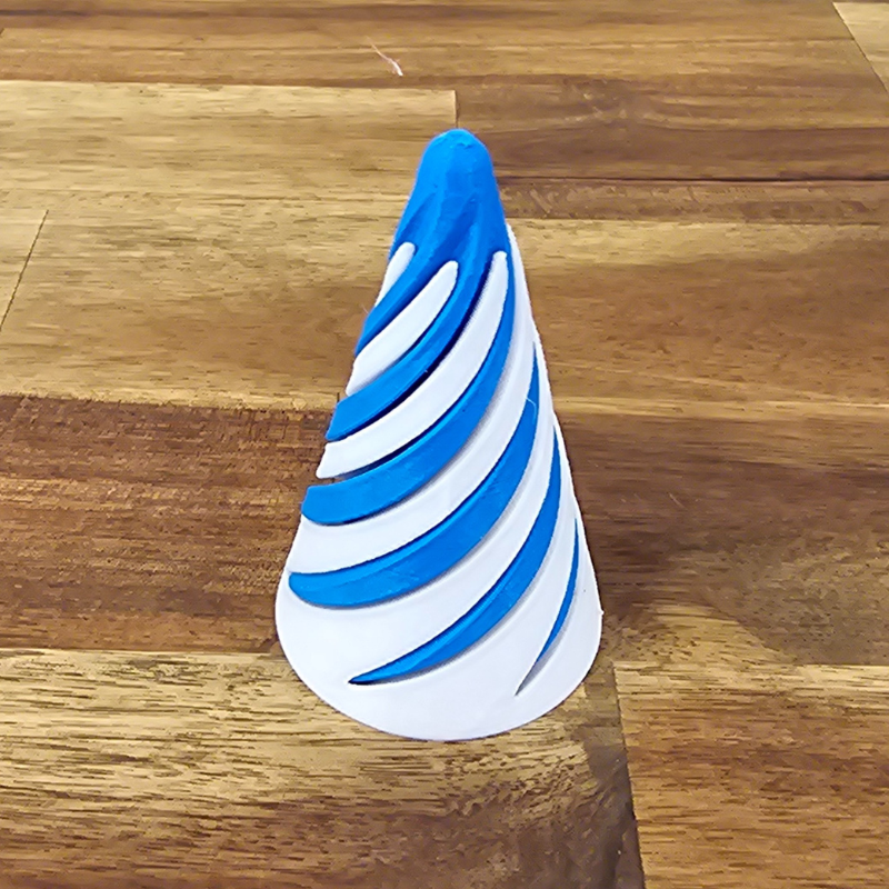 Twisty Cone Spinner – Watch It Spin!