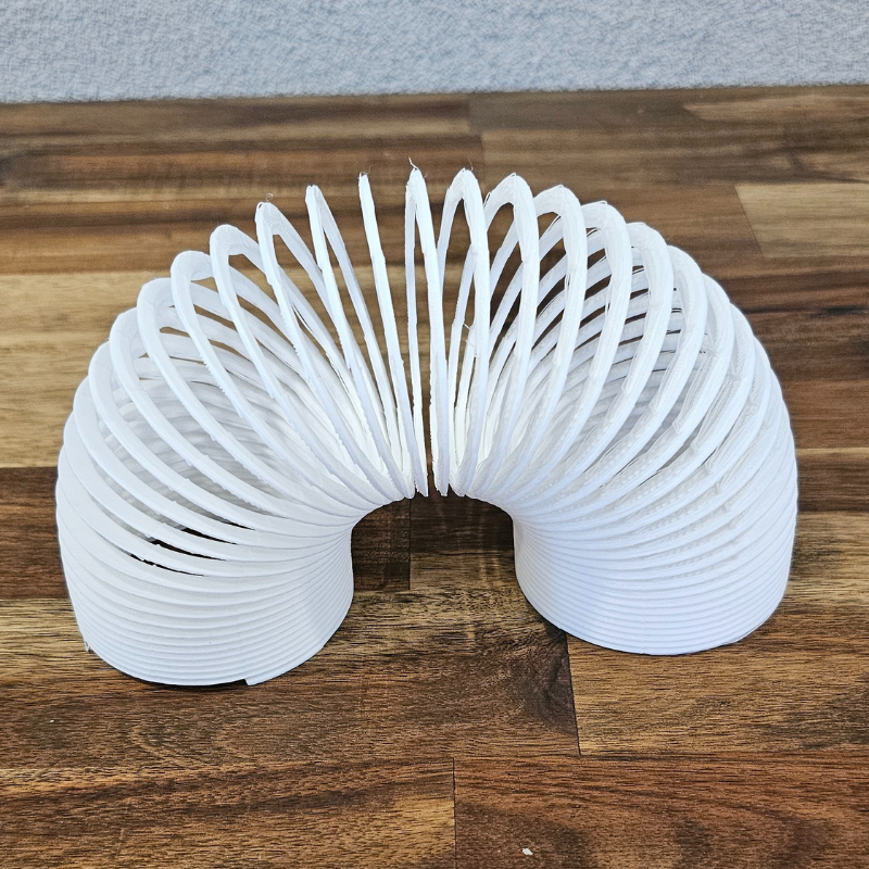 Slinky That Stretches, Bounces, and Goes Downstairs!